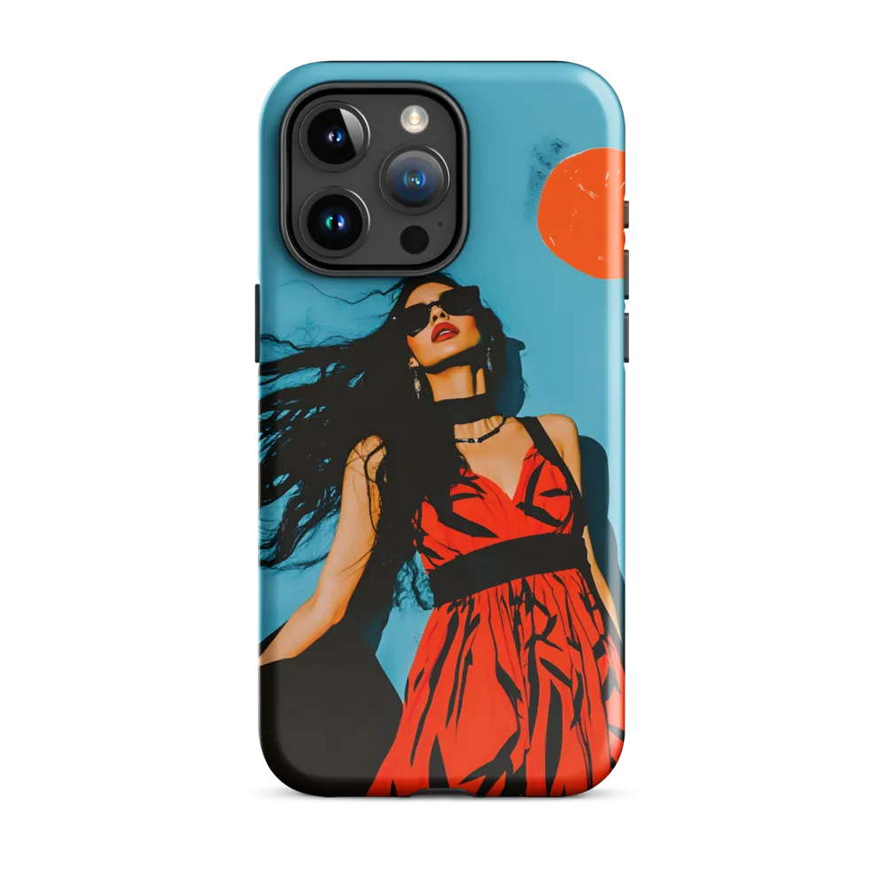 Sunset in Fashion: A Modern Portrait
