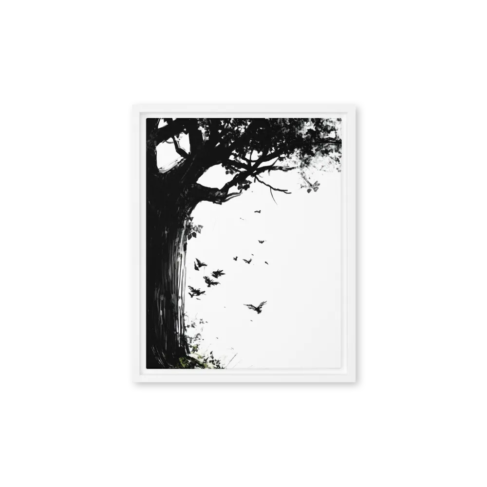 Whispers of Nature | Canvas with White Frame | 11″×14″