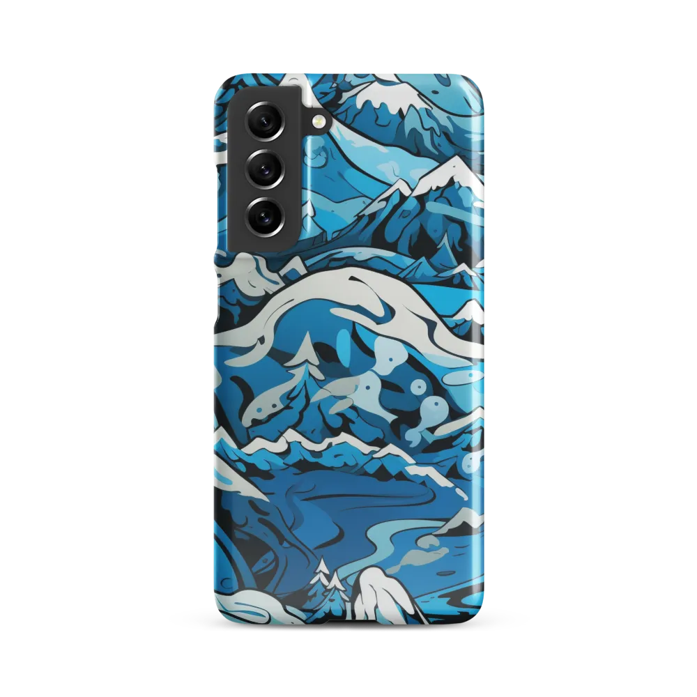 Frozen Harmony: A Blue Mountain Odyssey
