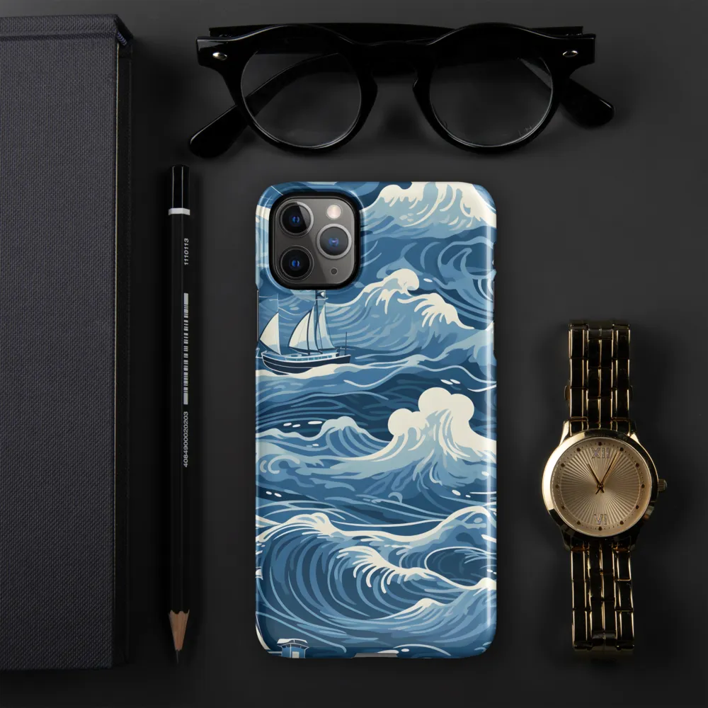 Nautical Dreams: Waves of Adventure | Phone Case |  11 Pro Max | Snap Case | Glossy