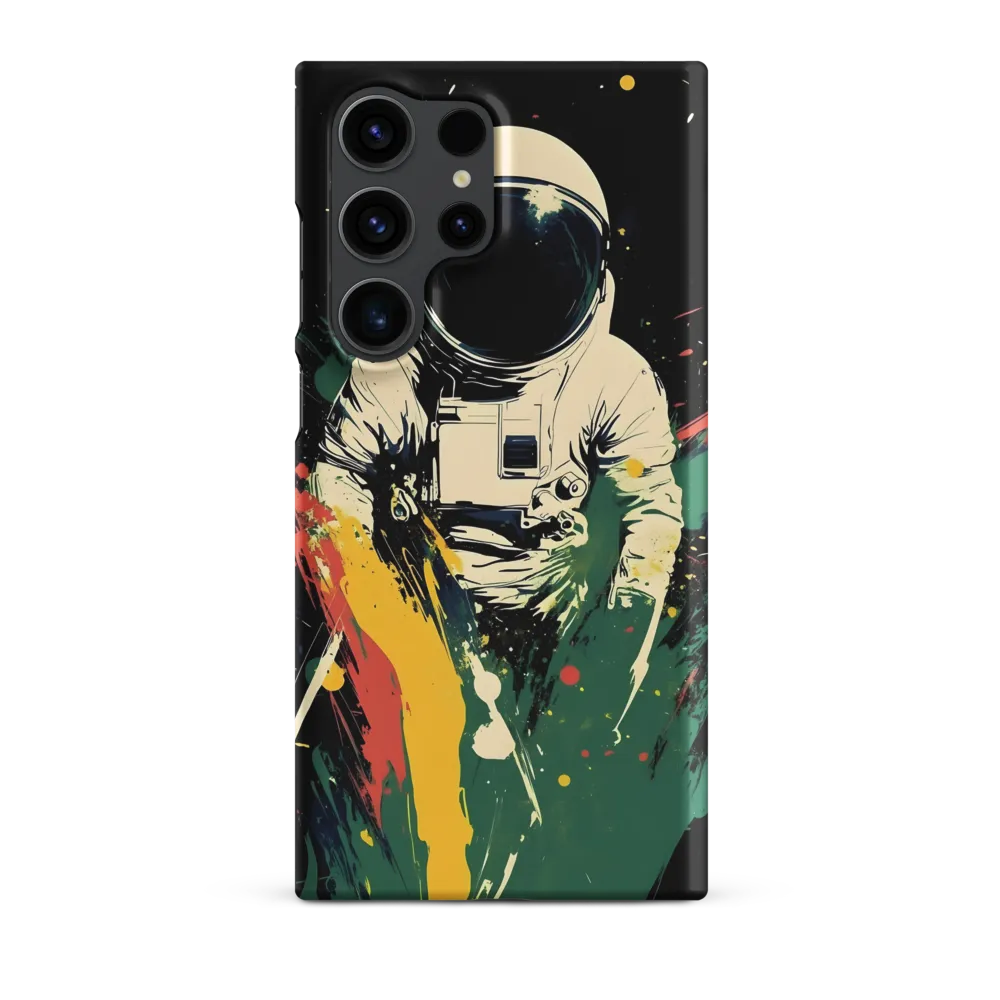 Cosmic Splash: The Astronaut's Journey