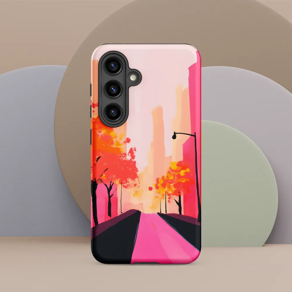 Autumn Serenity in the City | Phone Case |  S24 | Tough Case | Matte