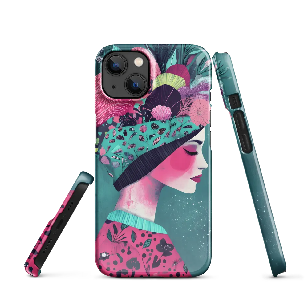 Whimsical Floral Portrait