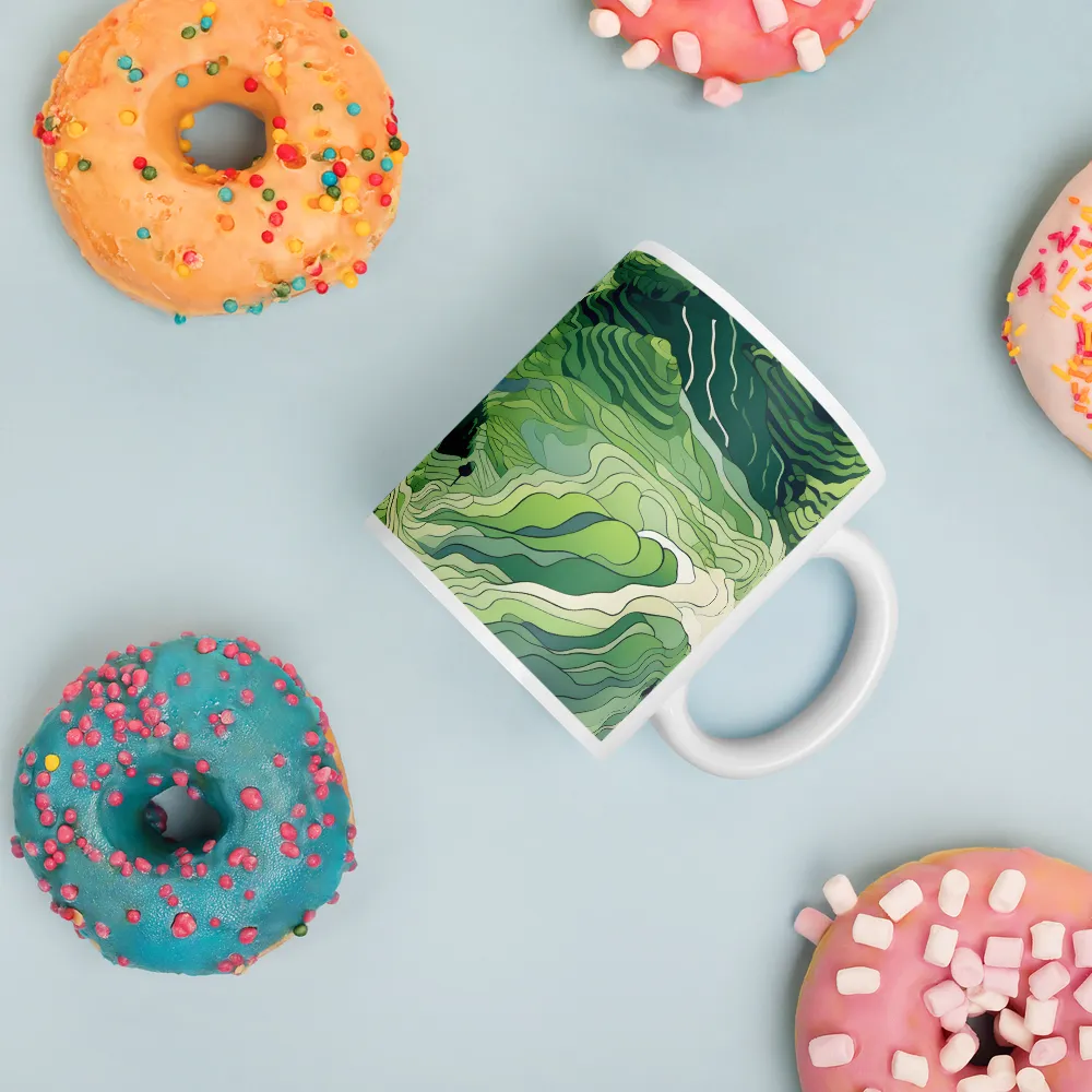 Harmony of the Lush Landscape | Mugs | Multiple Sizes & Colors