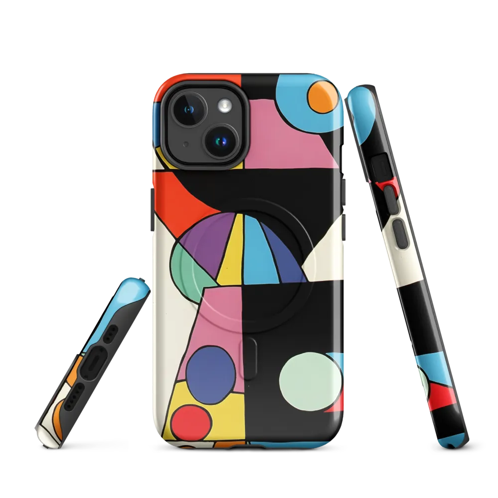 The Play of Shapes | Phone Case |  14 | MagSafe® Tough Case | Glossy