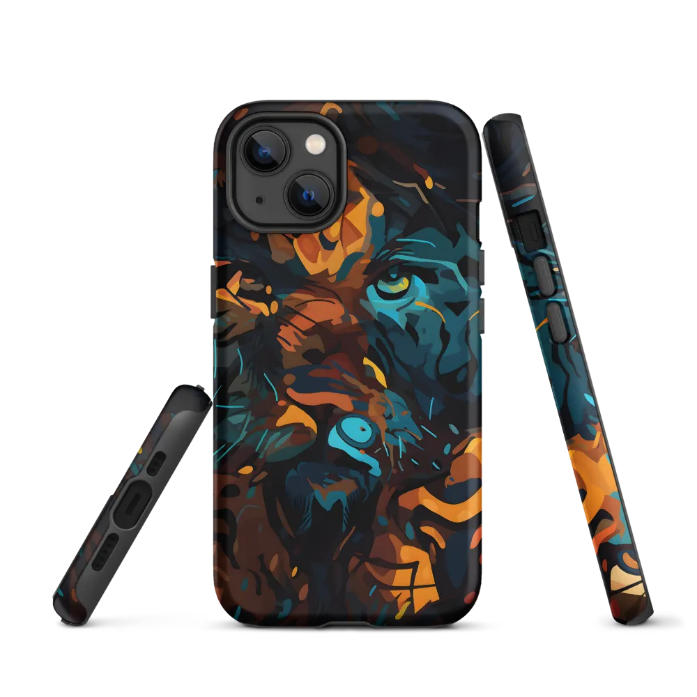 Tropical Enigma: A Wildlife Quartet | Phone Case |  13 | Tough Case | Matte