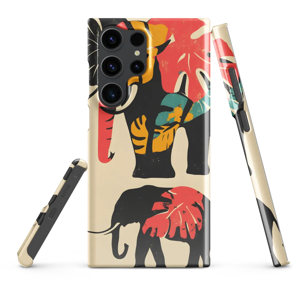 Tropical Elegance: The Elephant's Dance