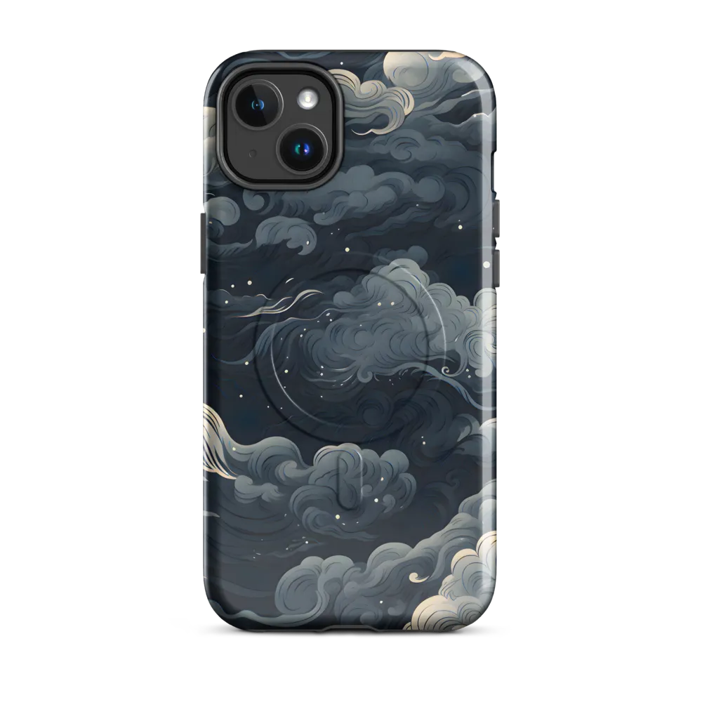 Whispers of the Night Sky | Phone Case |  14 Plus | MagSafe® Tough Case | Glossy