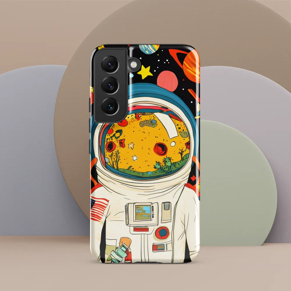 Cosmic Curiosity: Journey Within the Helmet