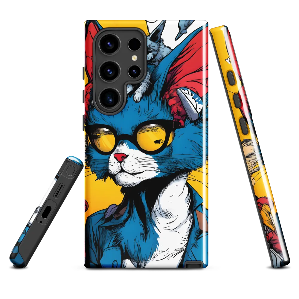 Whimsical Feline Coolness