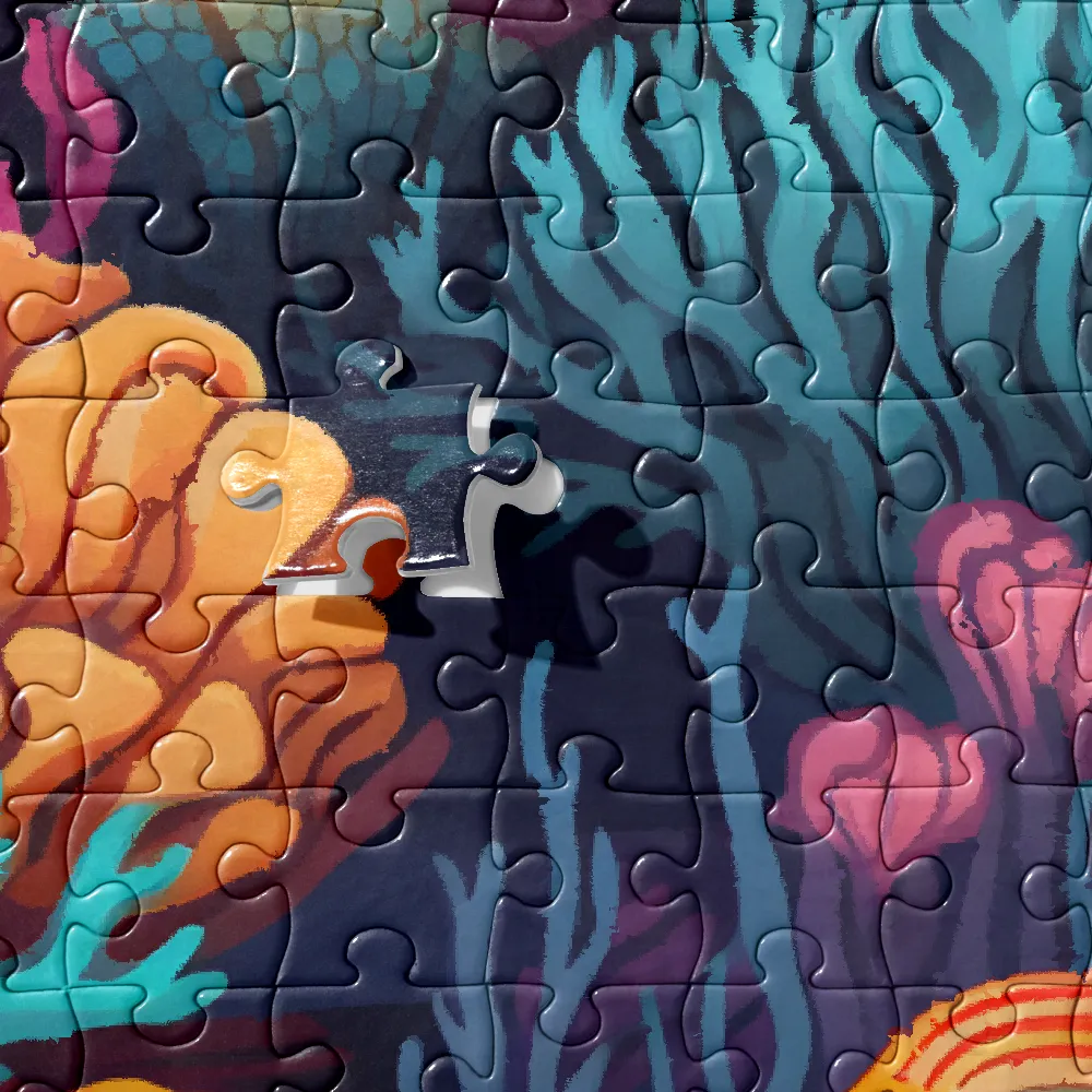 Underwater Harmony: A Coral Reef Wonderland