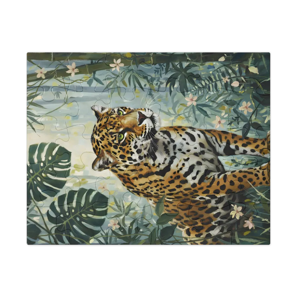 Jungle Sentinel 
 Jigsaw Puzzle in Tin Box
