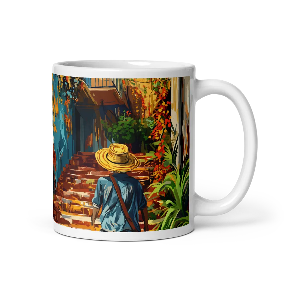 Steps to Adventure | Mug with White inside | 11 oz