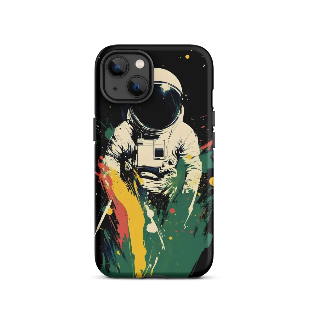 Cosmic Splash: The Astronaut's Journey
