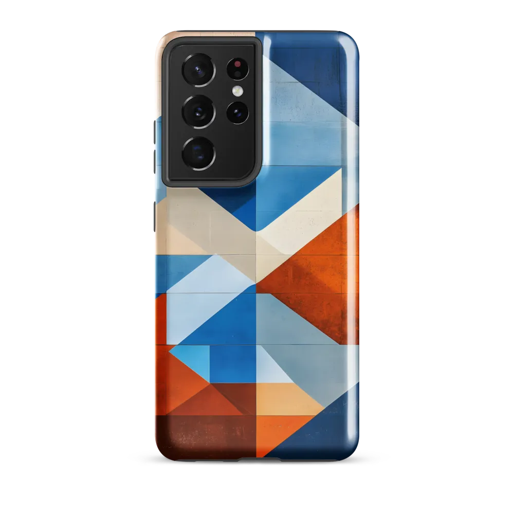 Geometric Harmony: A Vibrant Landscape