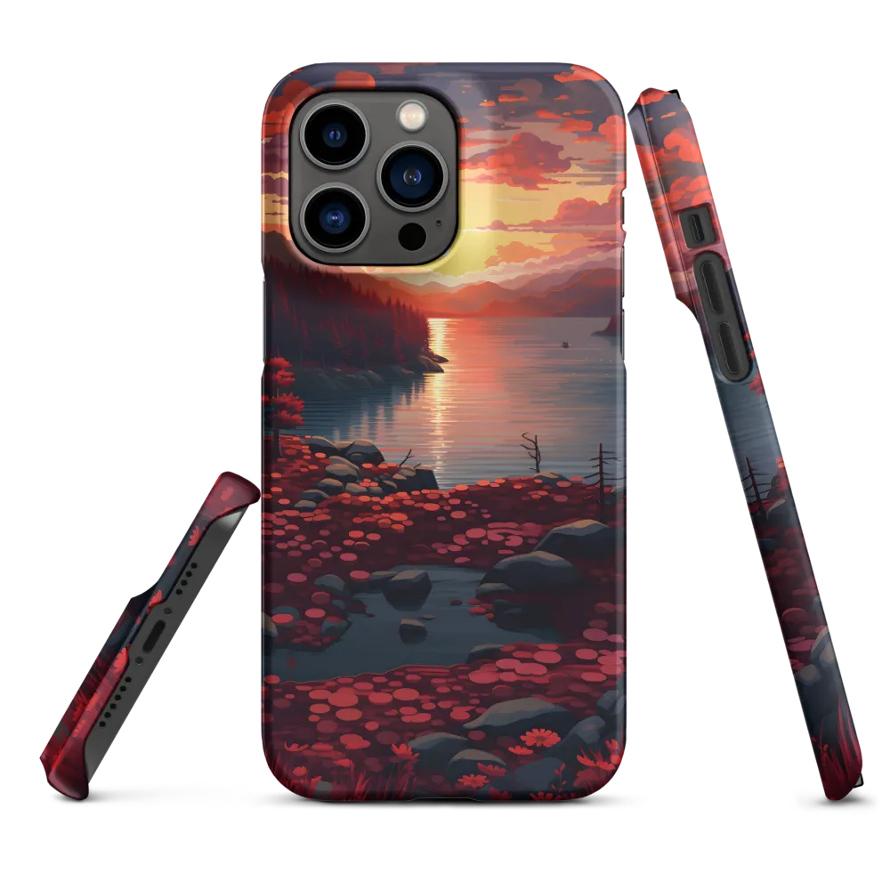 Serenity at Dusk | Phone Case |  14 Pro Max | Snap Case | Matte
