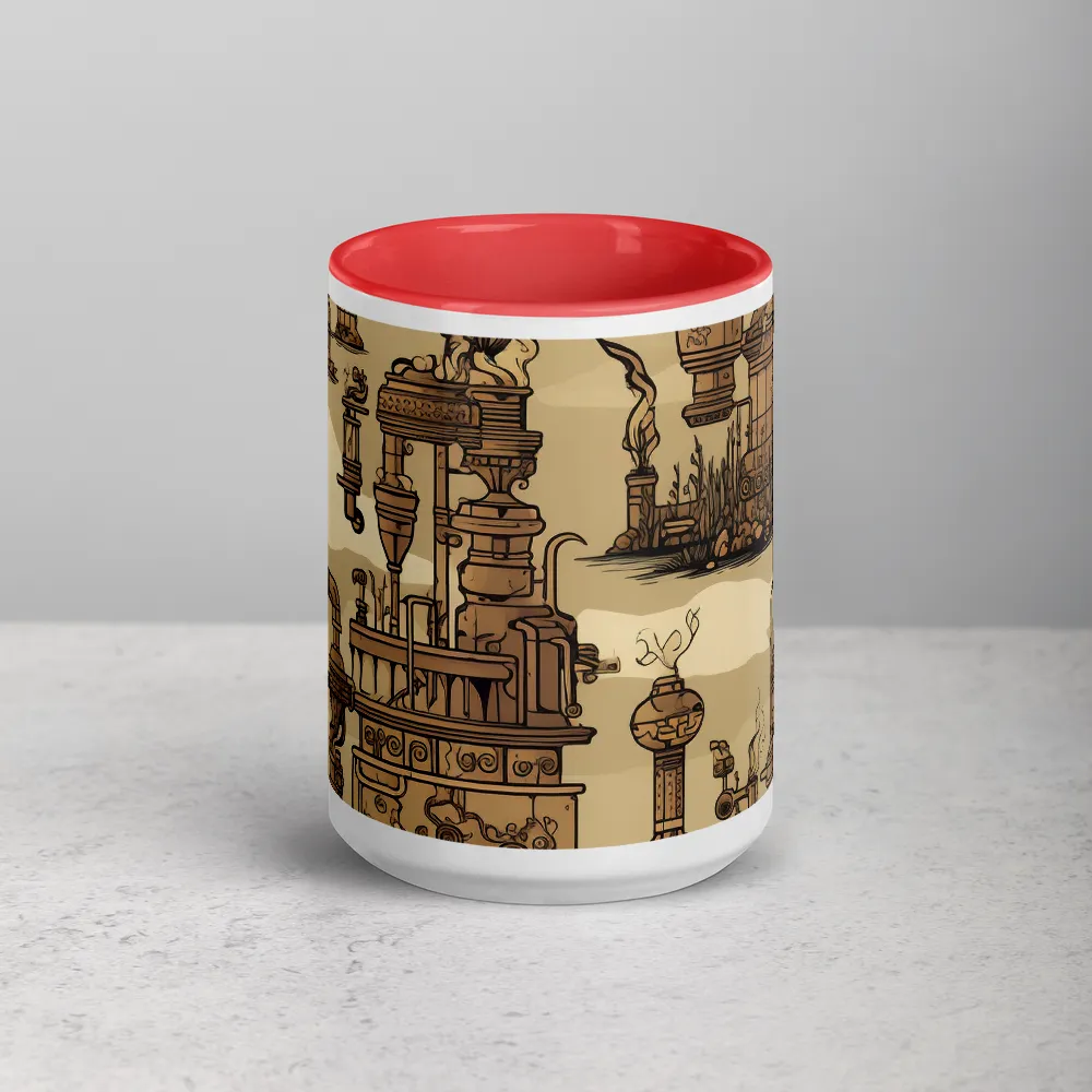 Whimsical Industrial Landscape