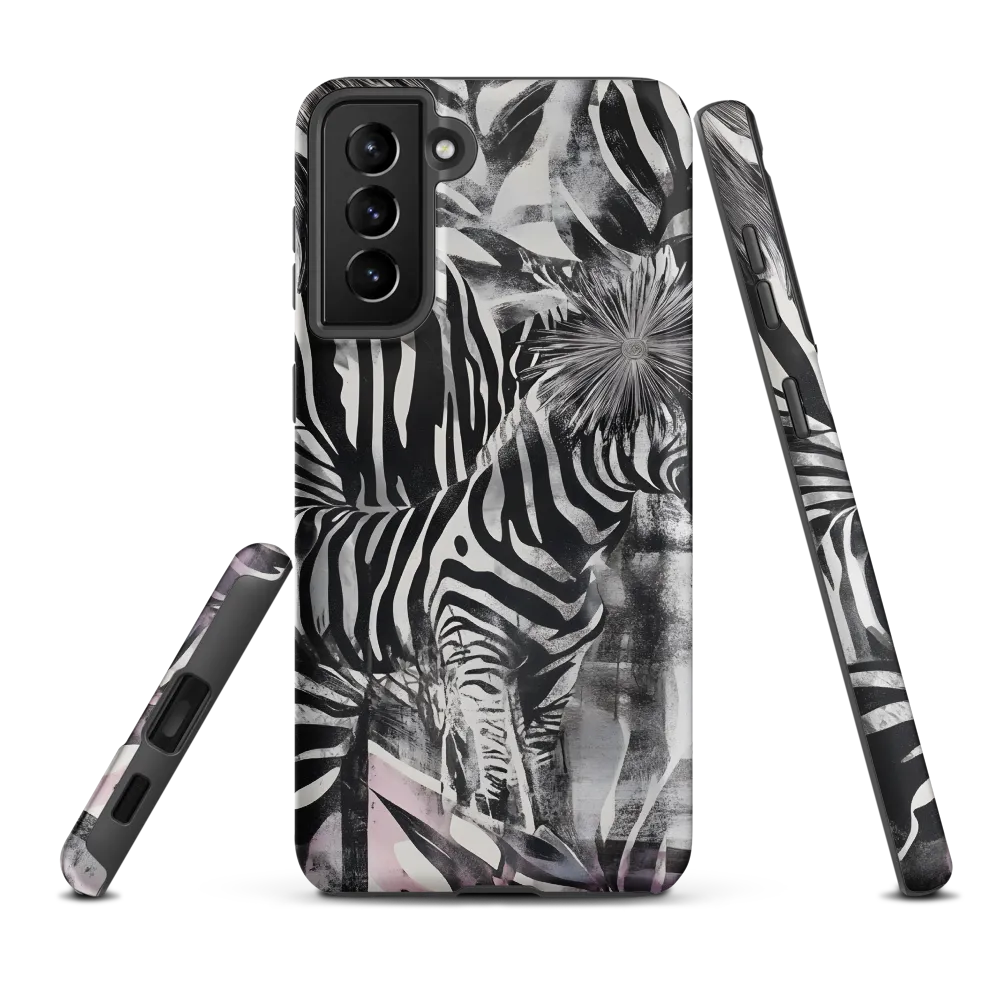 Zebra in the Jungle of Illusions | Phone Case |  S21 Plus | Tough Case | Matte