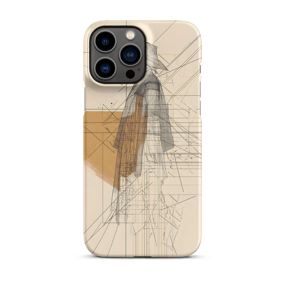 Abstract Profile: A Minimalist Exploration | Phone Case |  13 Pro Max | Snap Case | Matte