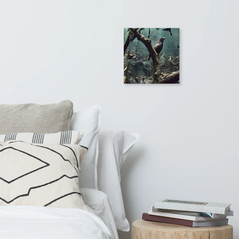 Whispers of the Avian Realm | Canvas | 12″×12″