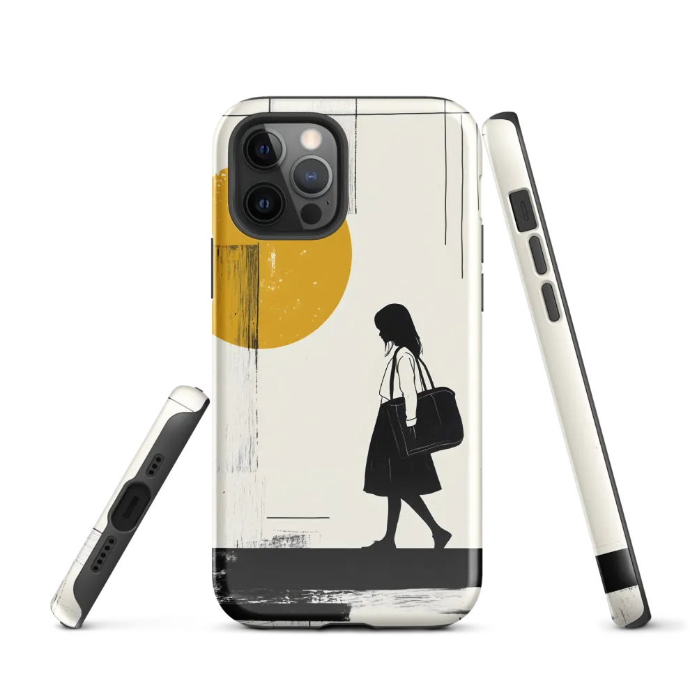 Silent Steps | Phone Case |  12 Pro | Tough Case | Glossy
