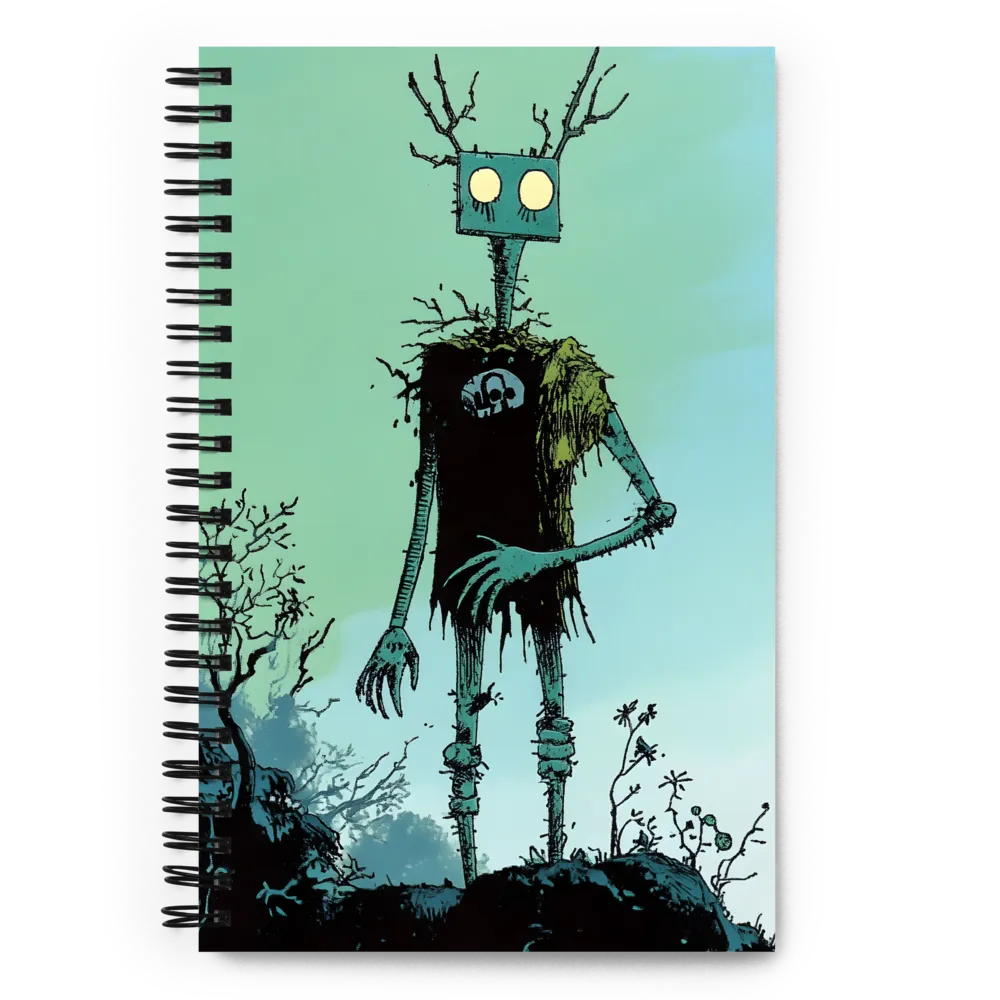 The Techno-Guardian of Nature | Spiral Notebook