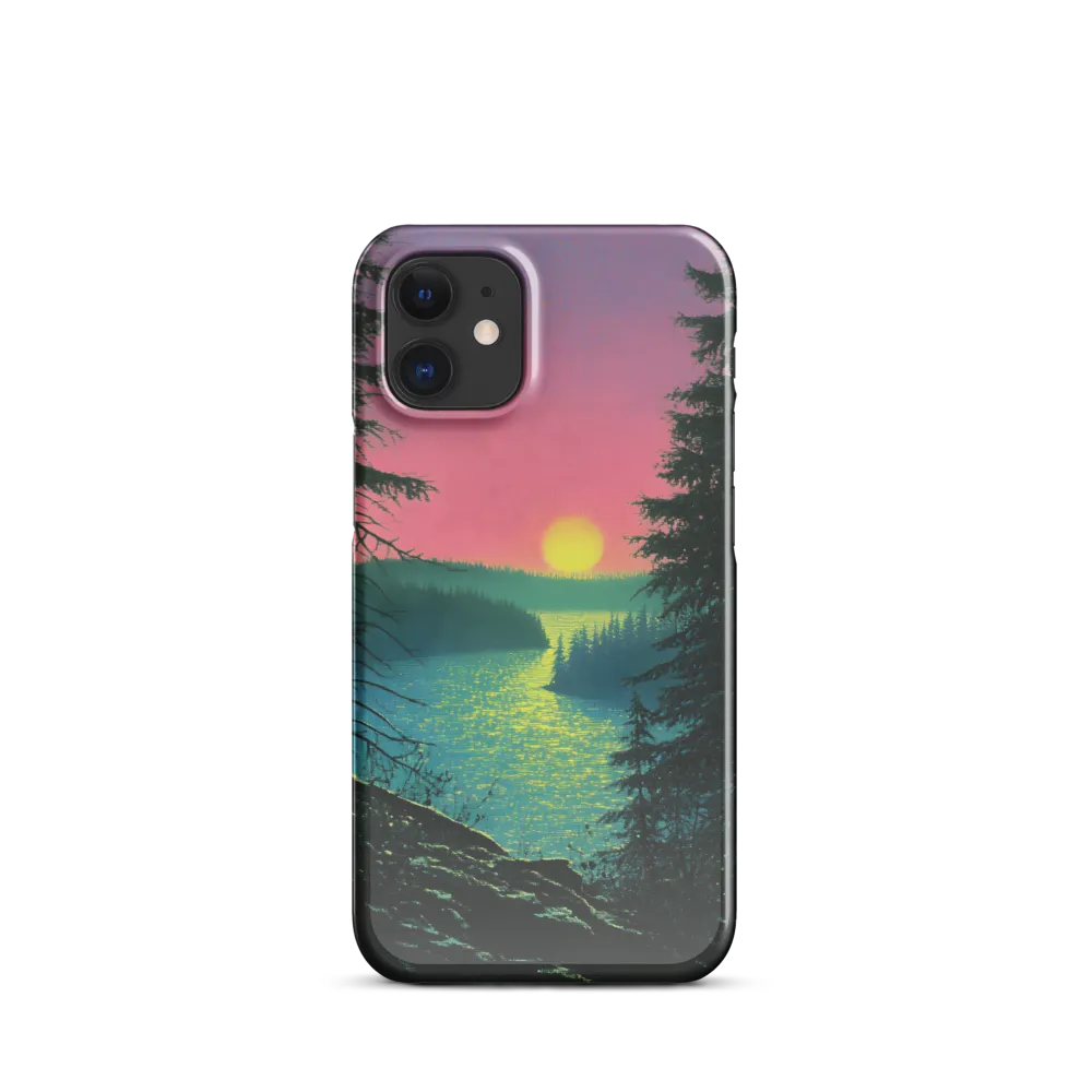 Serene Sunset by the Tranquil River