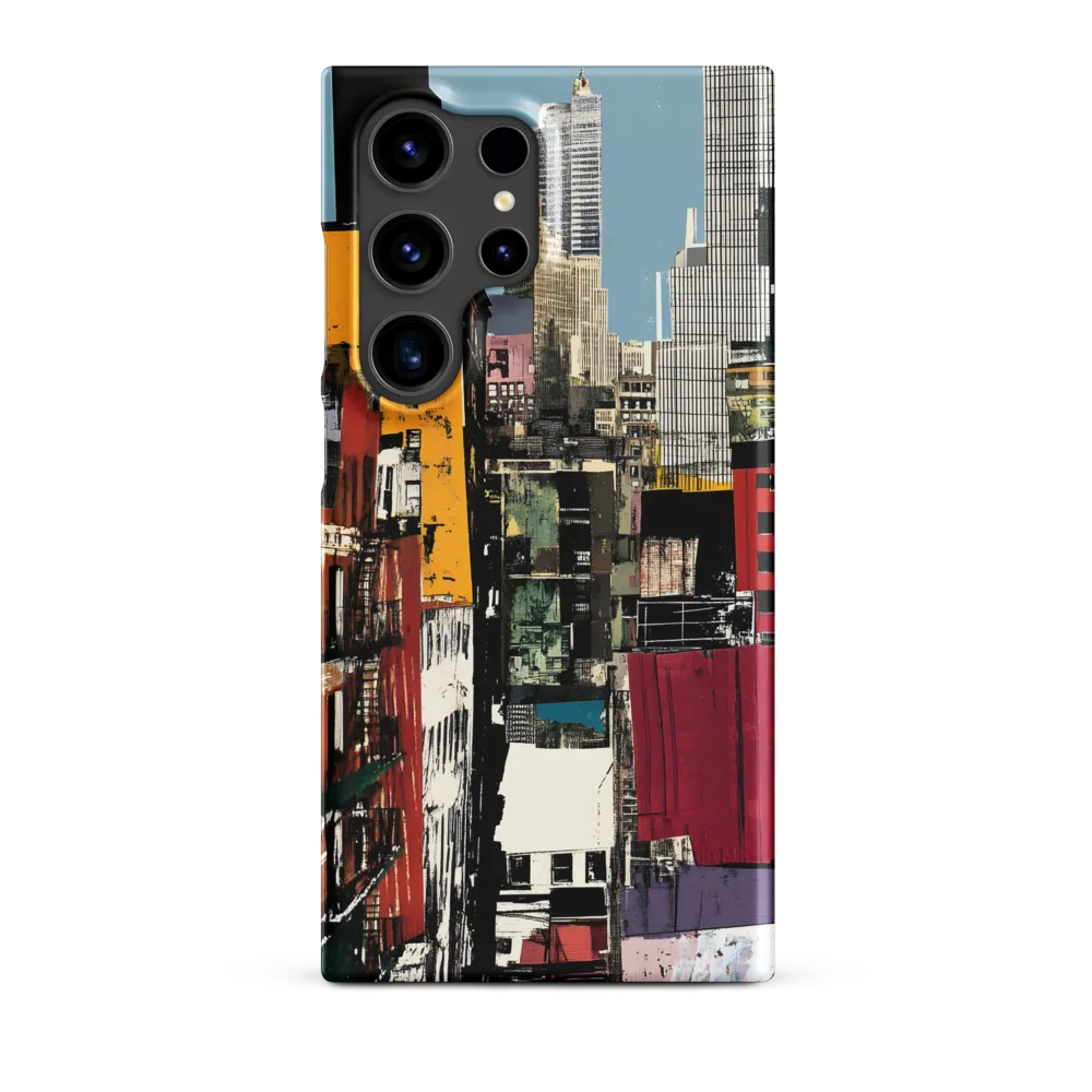 Urban Collage: A Vivid Cityscape
