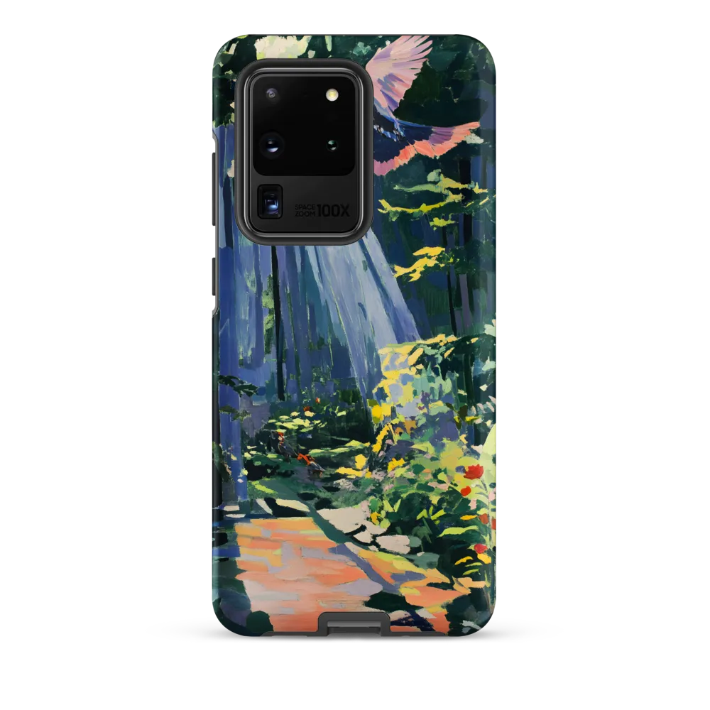 Flight of Light: A Serene Forest