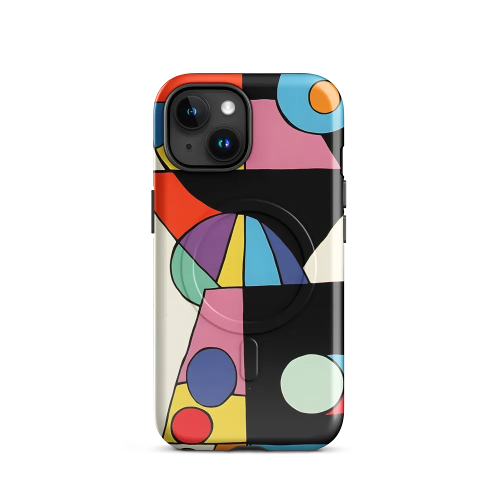 The Play of Shapes | Phone Case |  15 | MagSafe® Tough Case | Glossy
