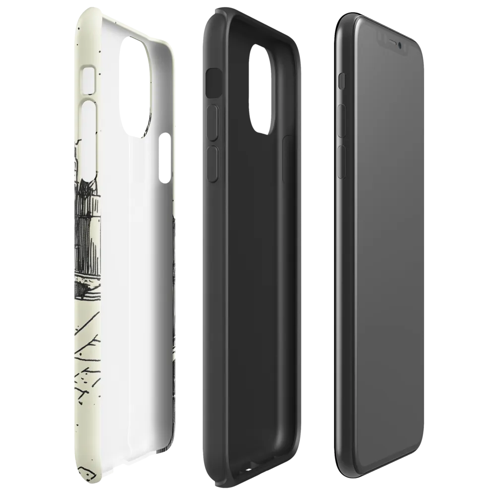 Mysteries of the Towering City | Phone Case |  11 Pro Max | Tough Case | Glossy