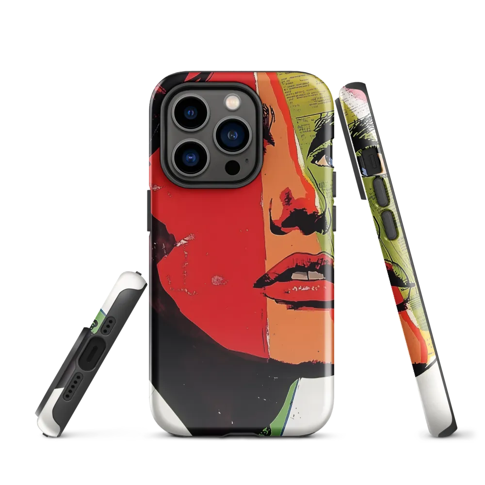 Vibrant Expressions: A Pop Art Portrait