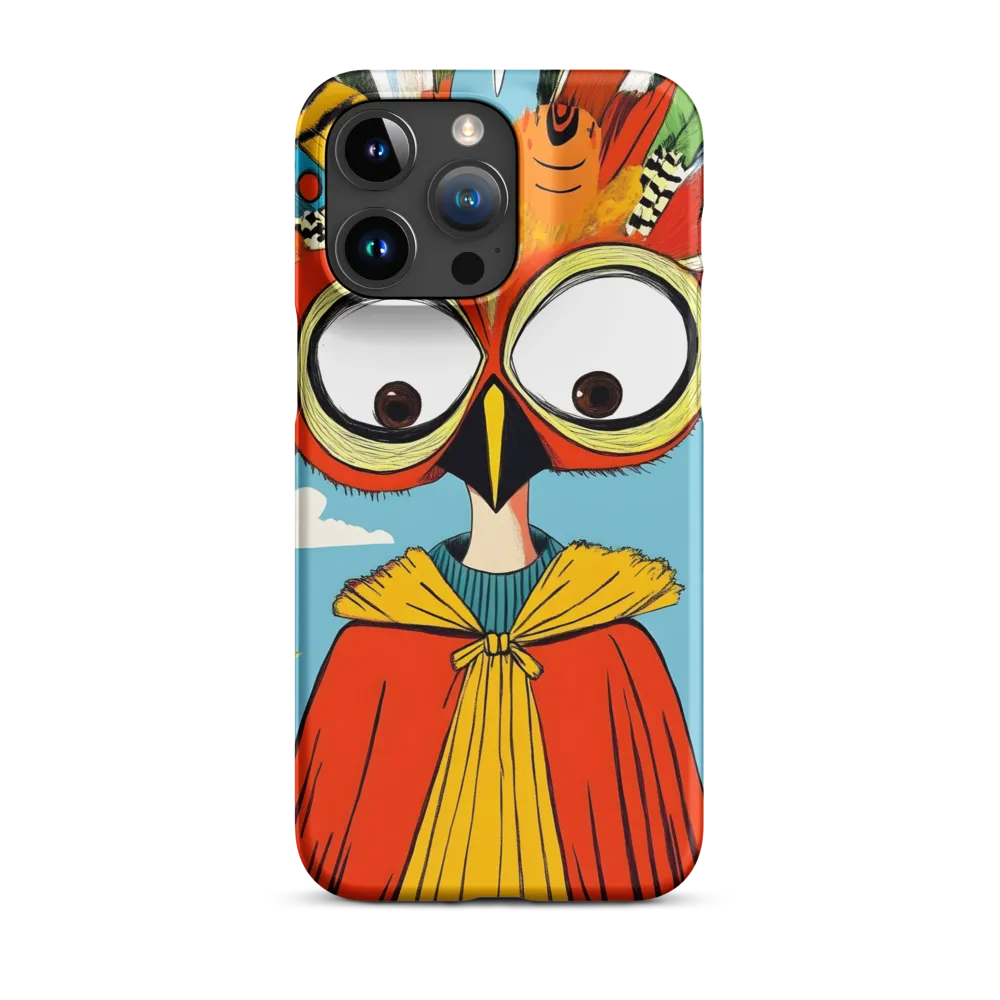 A Whimsical Encounter: The Owl-Human Fusion