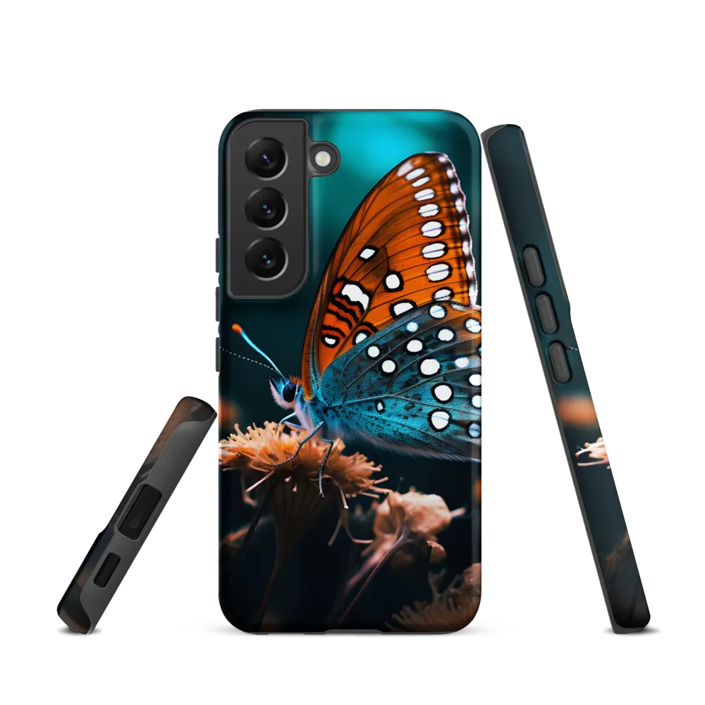 Whispers of Color: The Butterfly's Embrace