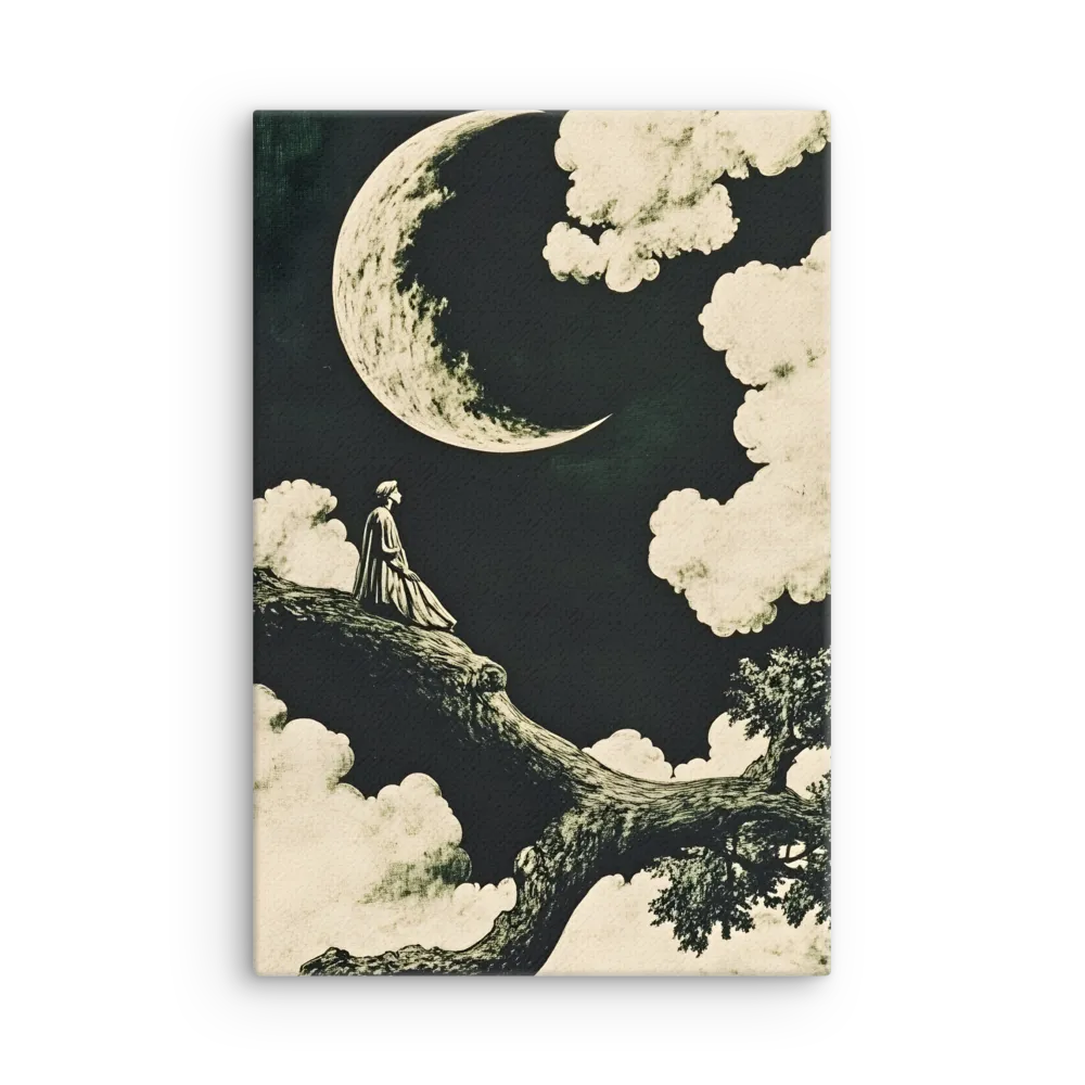 Whispers of the Moon | Thin Canvas | 12″×18″
