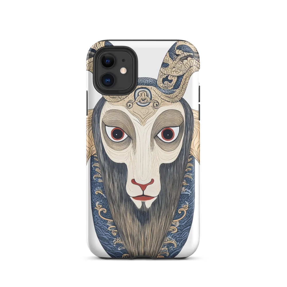 Ethereal Gaze of the Ram | Phone Case |  11 | Tough Case | Matte