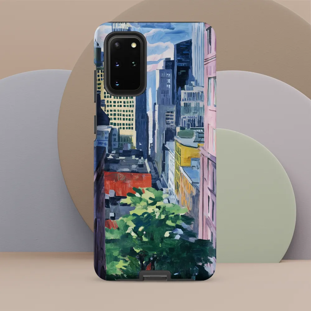 Urban Symphony: A Cityscape in Color