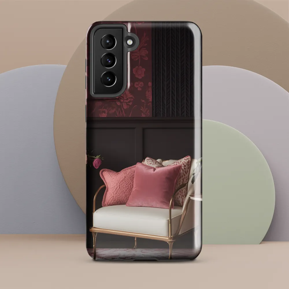 Elegance in Contrast: A Modern Interior Design | Phone Case |  S21 Plus | Tough Case | Glossy