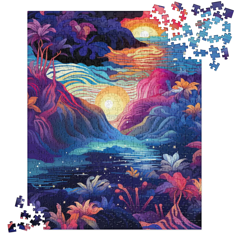 Tropical Dreamscape | Jigsaw Puzzle | 520 pieces