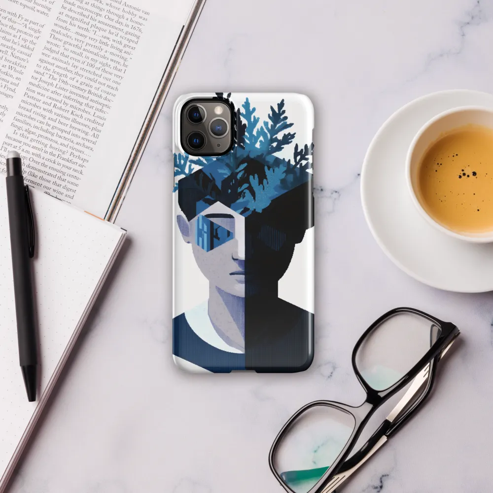 Nature's Reflection in a Surreal Portrait | Phone Case |  11 Pro Max | Snap Case | Glossy