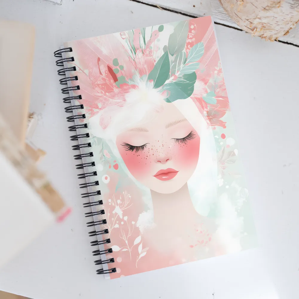 Whispers of Flora | Spiral Notebook