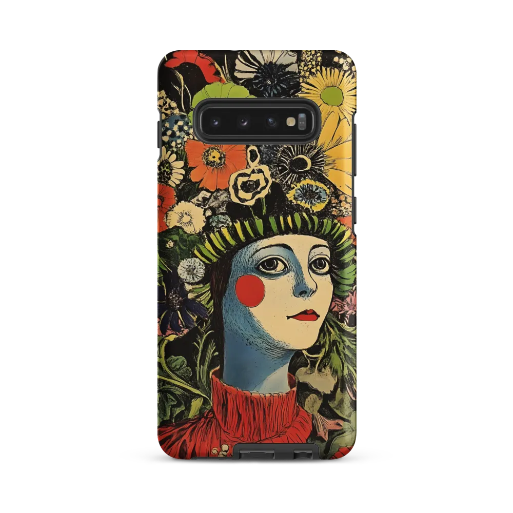 Floral Whimsy: A Portrait of Nature's Embrace