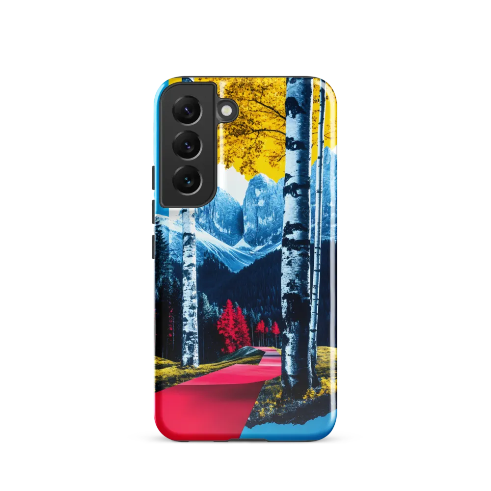 Vibrant Pathways in a Surreal Landscape