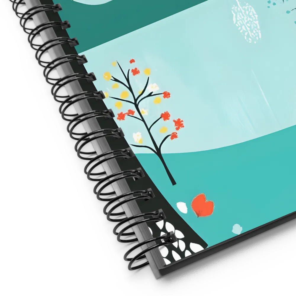 Whispers of Serenity | Spiral Notebook