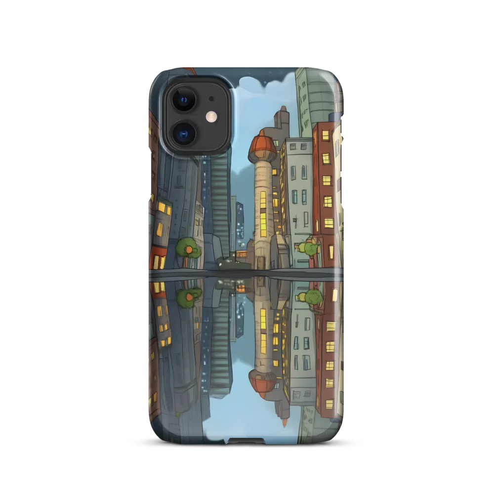 Reflections of a Serene City | Phone Case |  11 | Snap Case | Glossy