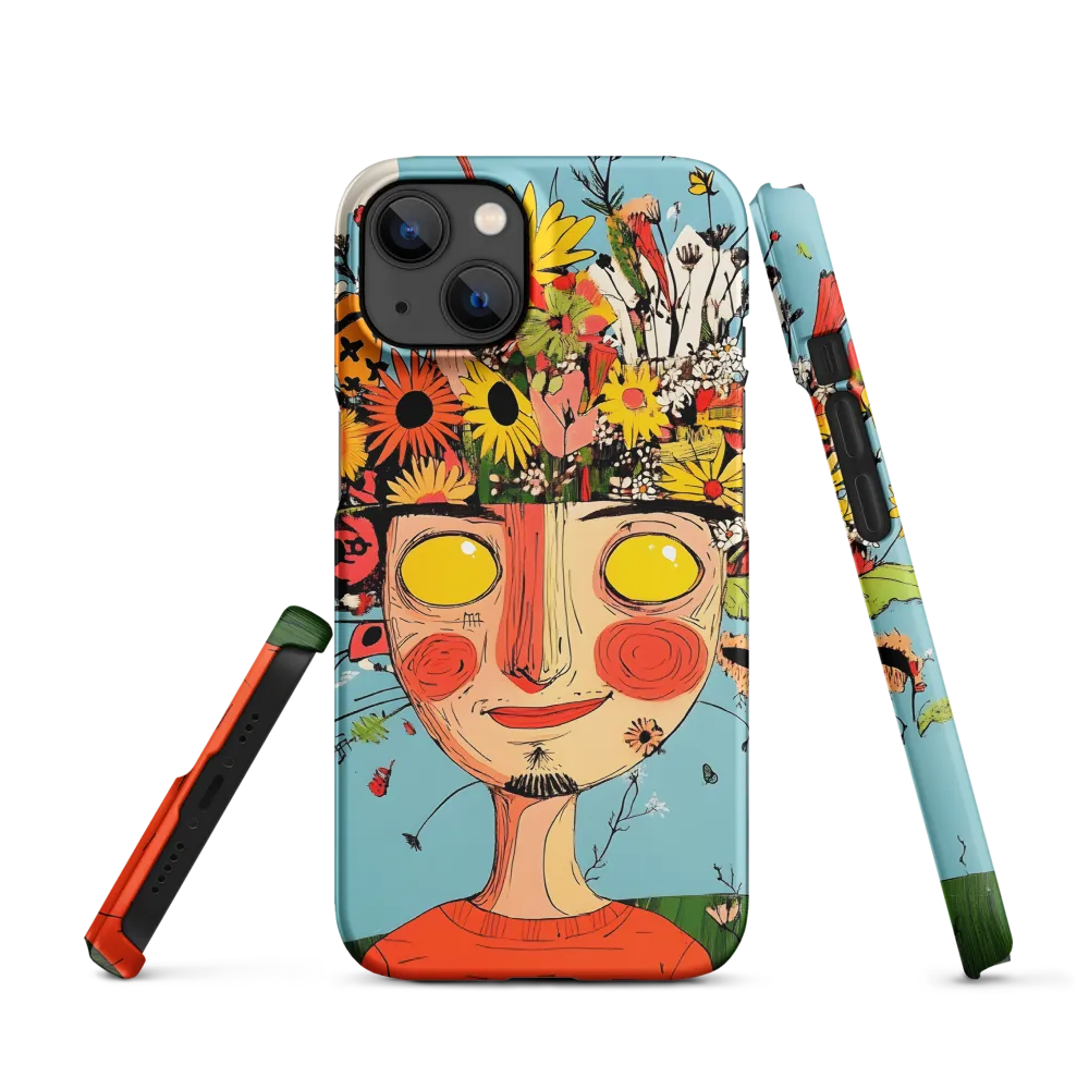 Whimsical Bloom | Phone Case |  13 | Snap Case | Matte