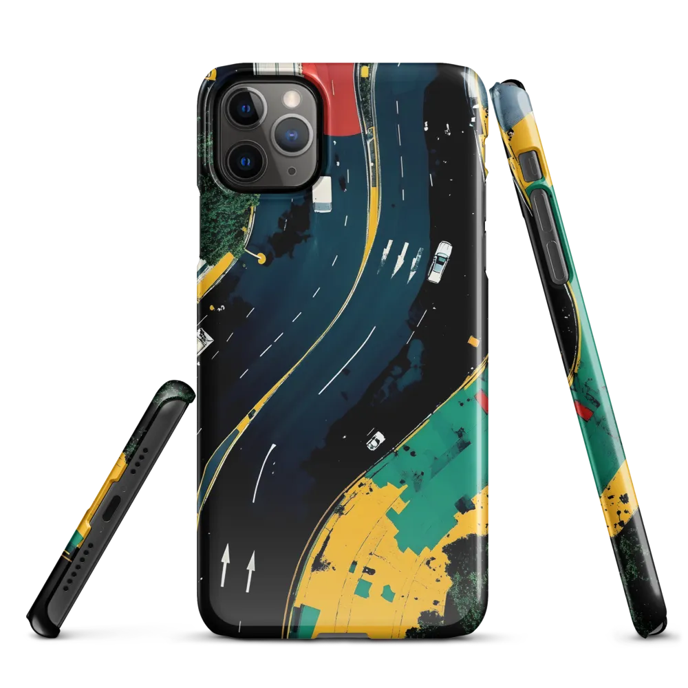 Urban Flow: Aerial Insights | Phone Case |  11 Pro Max | Snap Case | Glossy