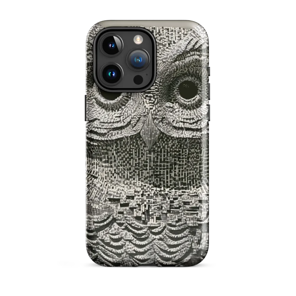 Intricate Owl of Textures
