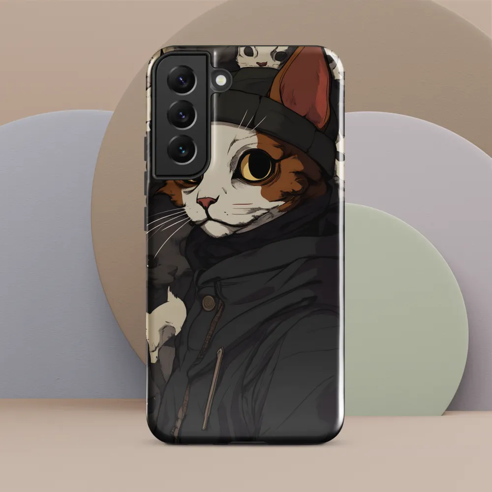 Whimsical Cat Portrait