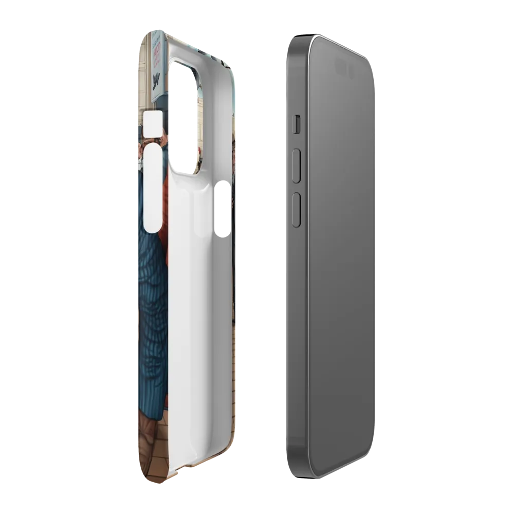 Caught in Tension | Phone Case |  14 Pro | Snap Case | Matte